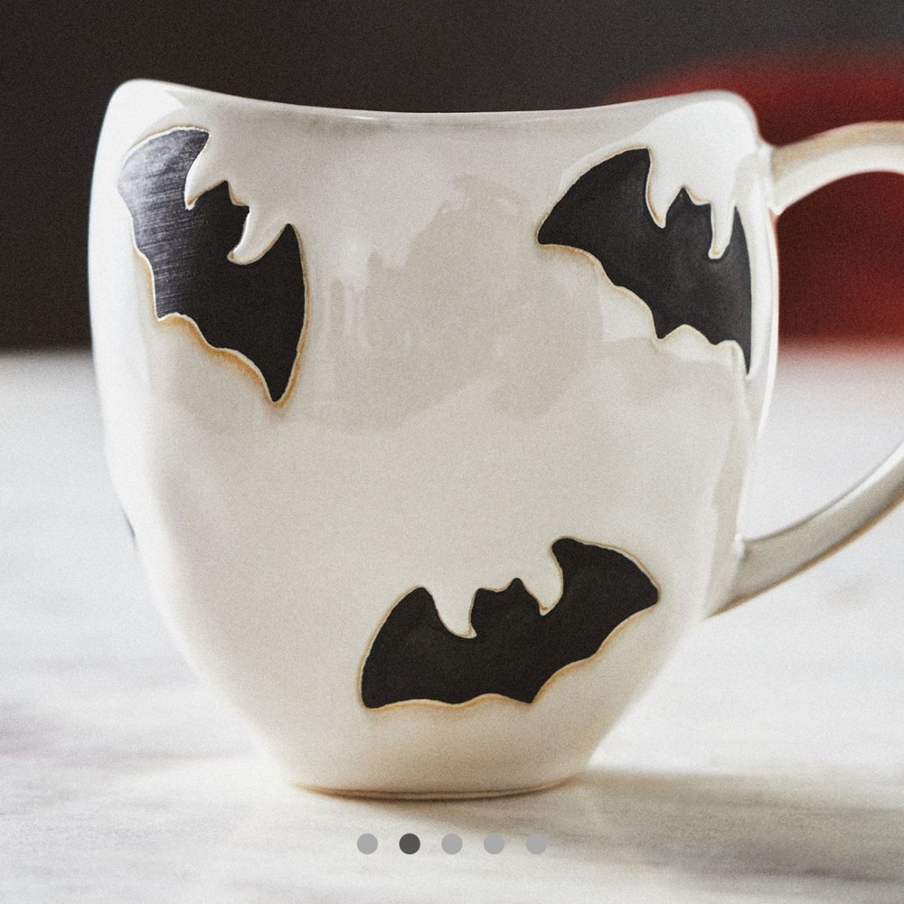 Anthropologie Bat Mug-NEW-Sold out online at Anthropologie - Picture 2 of 5